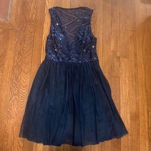 Beautiful Navy Blue Cocktail Dress